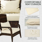 Outdoor Rattan Fire Pit Chairs 87010538