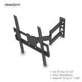 ZNTS 32-65" Single Pendulum Small Base TV Stand Tmxd-103 Bearing 35KG / VESE400*400 / Up And Down -10~ 13910195