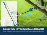 2-in-1 Cordless Pole Saw & Handheld Chainsaw, 1200W Brushless Motor with 23000mAh Batteries, 13FT 06131528