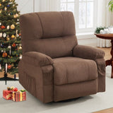 Recliner chair,360 degree rotating swing single sofa chair, equipped with soft cushion and backrest, W1521P265838