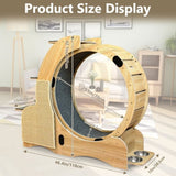 5-in-1 Cat Sports Running Wheel, Cats Wheel Wood Climbing Frame, Cat Litter Fitness Wheel, Oversized 72033345