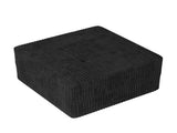 Ottoman Sofa, Modern Minimalist Corduroy Footstool, Compressed SpaceSaving Ottoman for Living Room W487P462939