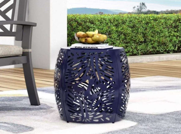 Metal end Table -Large 73613.00NBLU – ZNTS Wholesale United States