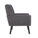 Modern Soft Teddy Material Ergonomics Accent Chair Living Room Chair Bedroom Chair Home Chair With W676P172469