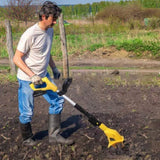 Cordless Electric Garden Tiller Cultivator With 20V Rechargeable Battery 3.93In Width 6.69In Depth 42519816