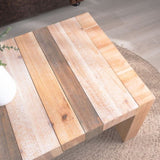 48.2" Rectangular Center Table for Living Room Stylish rectangular coffee table blends rustic W2729P309445