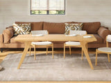 Transformer coffee table, 2 in 1 table, Expandable dining table, Natural wood, Variable height 88707819
