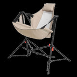 Hammock Camping Chair, Folding Portable Rocking Chair, Aluminum Alloy Adjustable Back Swinging Chair 01230280