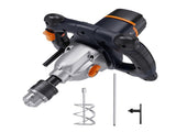 Mixer 13A Single Paddle Concrete Mortar Mixer, 5/8" Keyed Chuck, Soft Start, Come w/100mm Large 98394397