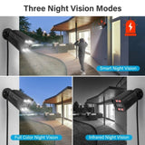 ZNTS Jennov 4K 8MP POE Security IP66 Camera Outdoor Color Night Vision 2 Way Audio 54209550