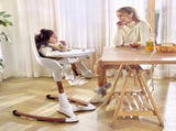 Luxury Baby Dining Chair with adjustable Seat Height & removable Tray, high-end Baby High Chair, T5170P409243