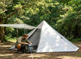 Pole-Free Rainproof Indian Teepee Pyramid Camping Tent 89992100