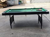 ZNTS pool table,billiard table,game table,indoor table,Children's Toys,table games W1936119466