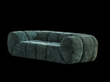 Chenille Pure Foam Sofa, Quilted Cloud Sofa, Deep-Seat Chenille Pure Foam Sofa, Comfortable W834P442226