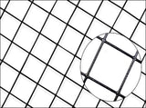 Black Hardware Cloth 5 ft 100 ft, 19 Gauge 1/2 inch Black PVC Vinyl Coated Welded Wire Fence W2286P428282