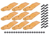 1324720 8T4778 1592953 Nine Bucket Uni-Teeth Replacement for Caterpillar 277D, 287, 287C2 17867282