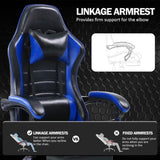 Game Chair, Adult Electronic Gaming Chair, Ergonomically Designed, PU Leather, Lounge Chair with 93126939