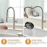 Touchless Kitchen Faucet,Hands Free Automatic Smart Kitchen Faucet W1932P338757