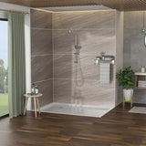 Shower Set - 10inch Overhead Shower and Hand Shower, Round Shower Set, Dual Shower Heads, Chrome W124357627
