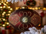 6PCS Set 3.9" Christmas Ball Ornaments Holiday Decor for Xmas Tree Hanging Party Decorations Festive 87147602