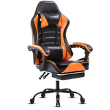 Gaming Computer Chair with Wheels, Adjustable Height Pu Leather Gamer Chair Office Desk 87665852