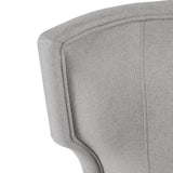 ZNTS Upholstered Wingback Dining Chair B03548773