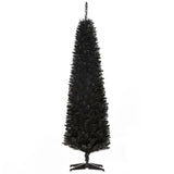 6 foot black Christmas tree with bracket 67291685