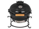 13in Round Ceramic Charcoal Grill Black 06062545