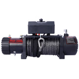Winch-13500 lb. Load Capacity Electric Winch -12V DC Power for Towing Truck Off Road, with Wireless W465127135