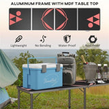 Aluminum Small Folding Table / Dining Table 13019939