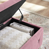 ZNTS Storage Bench, Flip Top Entryway Bench Seat with Safety Hinge, Storage Chest with Padded Seat, Bed W135964059