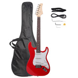 ZNTS Rosewood Fingerboard Electric Guitar with Shoulder Strap / Guitar Bag / Picks / Cord / Hex Wrench Re 98676685