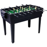 ZNTS 5-in-1 Multi-Game Table - Billiards, Push Hockey, Foosball, Ping Pong, and Basketball black/blue 86399614