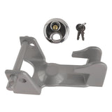 Silver Gooseneck Trailer Hitch Locks Model Coupler Trailer Lock TL50 for Heavy Trailers 55575835