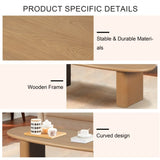51'' Tapered Tabletop Coffee Table W1445P153017