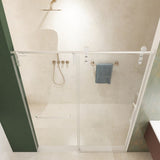 56"-60"W x 70"H Frameless Door, Sliding Door, Premium 5/16" Thick Tempered Glass W2011P198050