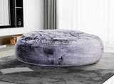 Classic 5ft Faux Fur Memory Foam Bean Bag, Living Room Lounger, Soft Comfortable Bean Bag Chair, B011P204082
