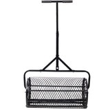 Peat Moss Spreader 24inch,Compost Spreader Metal Mesh,T shaped Handle for planting seeding,Lawn and W46580850