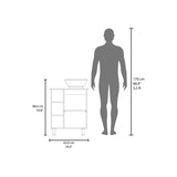 Stites Vanity Sink, Bathroom, White B092P360642