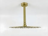 10" Brushed Gold Bathroom Luxury shower head,High Pressure Rain Shower Head, Ultra-Thin Showerhead 56162778