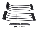 Pair Front Headlamp Light Guard Set STC53193 Replacement for Land Rover Discovery 2 2003-2004 61091242