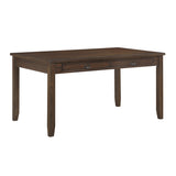 Dark Cherry Finish Dining with 4 Drawers 1pc Transitional Style Wooden Funiture Dining Kitchen B011P170629