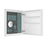 24'' W x 26'' H Surface Frameless Mirror Medicine Beveled Mirror Edges Bathroom Medicine W2287P250732