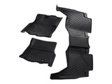 Front Floor Mats Rear Floor Mat fit for Toyota Tacoma Double Cab 2016-2017 TPE 34172617