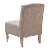 ZNTS Tufted Armless Chair B03548195