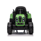 ZNTS Ride on Tractor with Trailer,12V Battery Powered Electric Tractor Toy w/Remote Control,electric car W1396124970