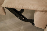 Manual Recliner Chair with Pillow Top Arms for Bedroom and Living Room in Mocha Finish B205P327485