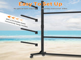 41"H Freestanding Kayak Storage Rack Holds 3 Kayaks, Heavy-Duty Adjustable Stand with Lockable T2398P305830