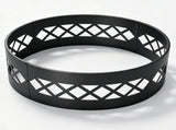 32in Fire Ring, Diamond Lattice Pattern, Round, Iron 73655264