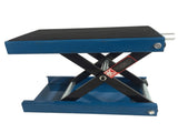 1100lbs Steel Adjustable Scissor Lift for Motorcycles Blue 53055837